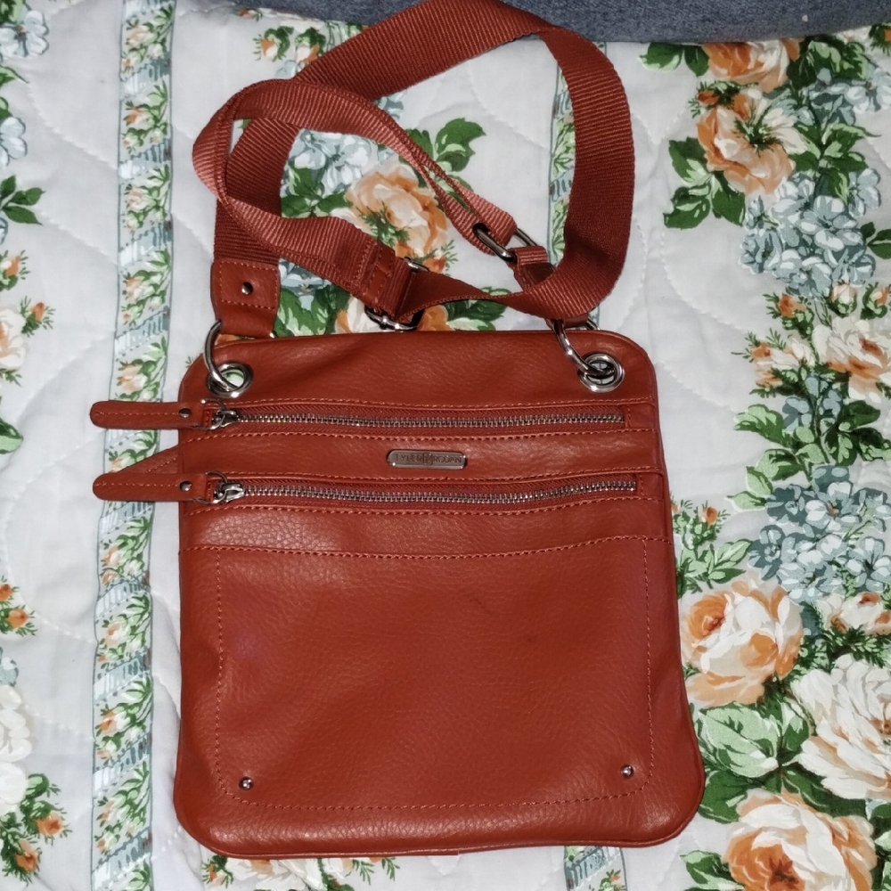 Tyler Rodan Brown Crossbody Bag